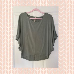 Sea foam Green Batwing